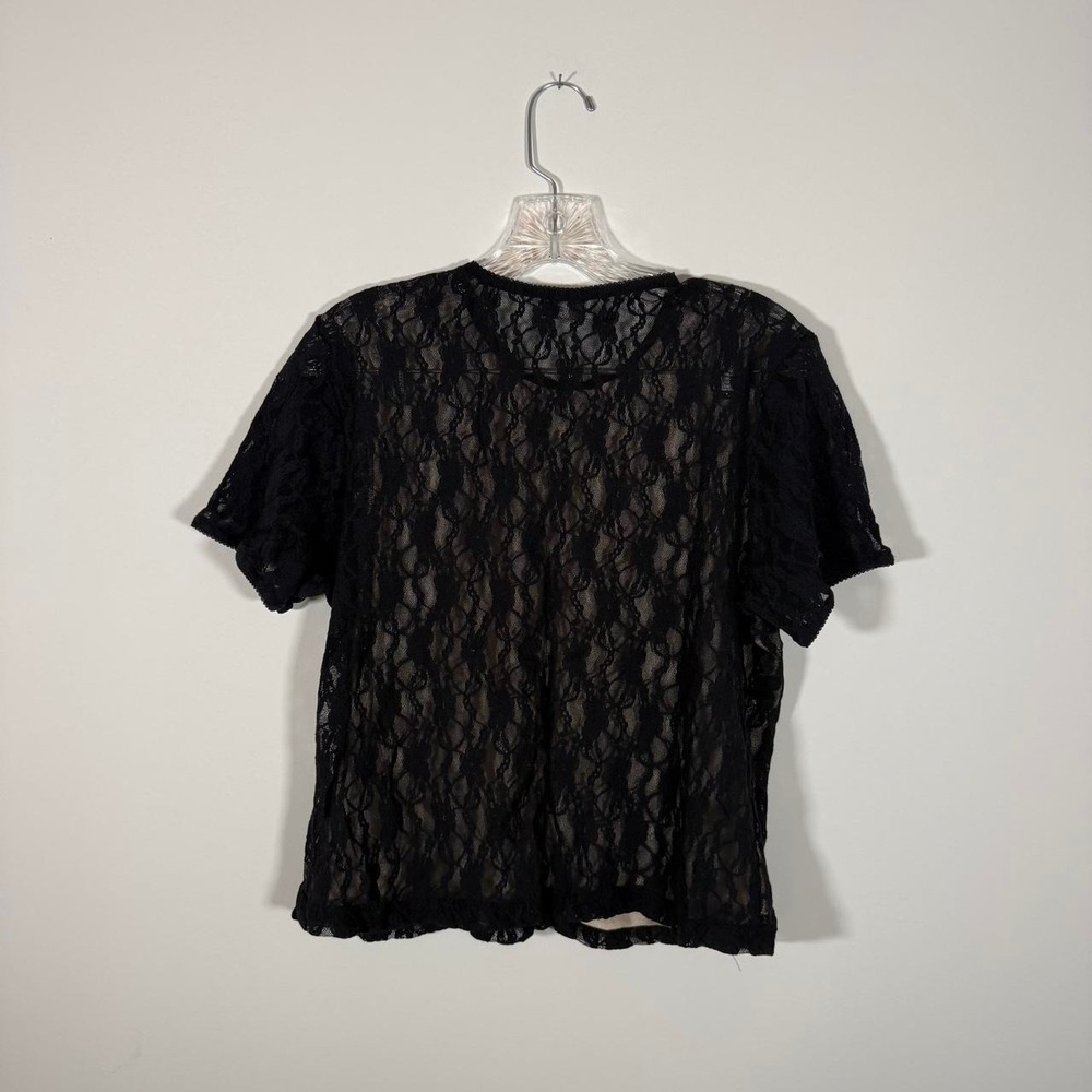 Y2K black lace top - Picture 5 of 7